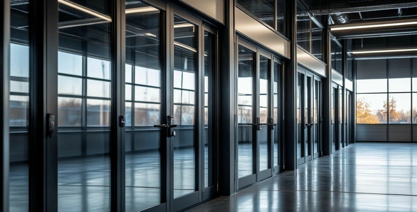 Алюминиевые двери от производителя в Саратове