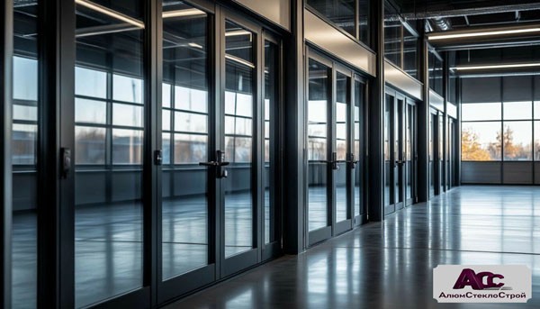 Алюминиевые двери