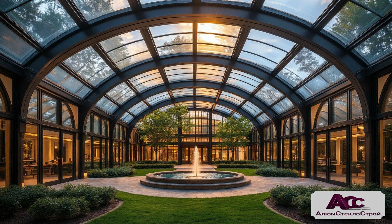 Зенитные фонари и светопрозрачные крыши