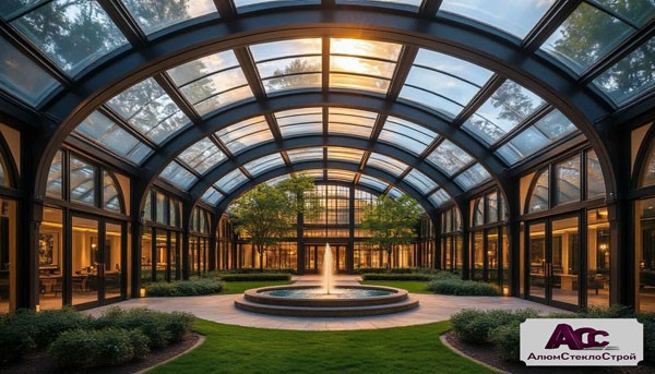 Зенитные фонари и светопрозрачные крыши