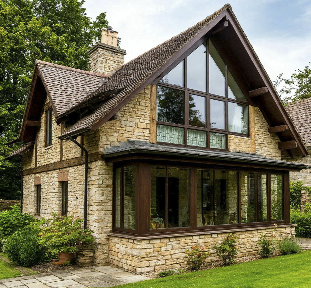 Остекление коттеджей