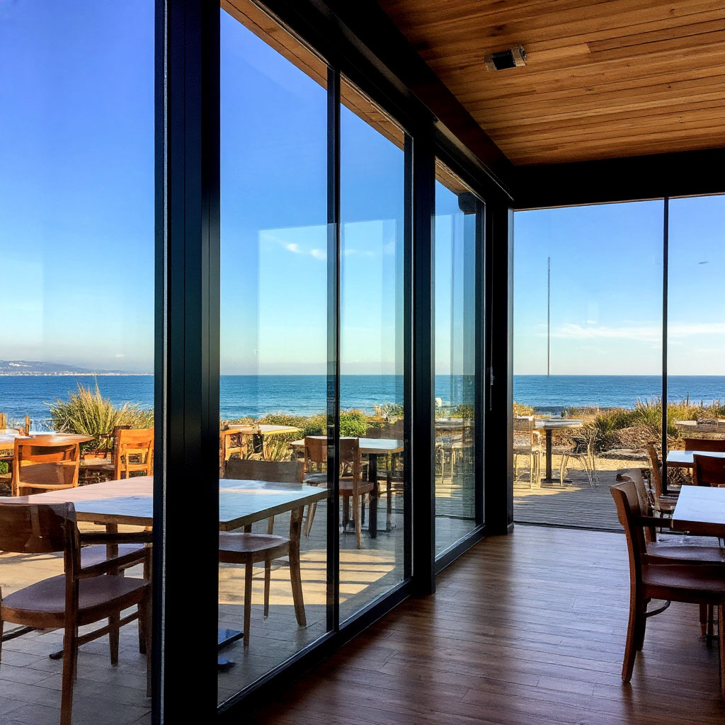 Алюминиевые двери