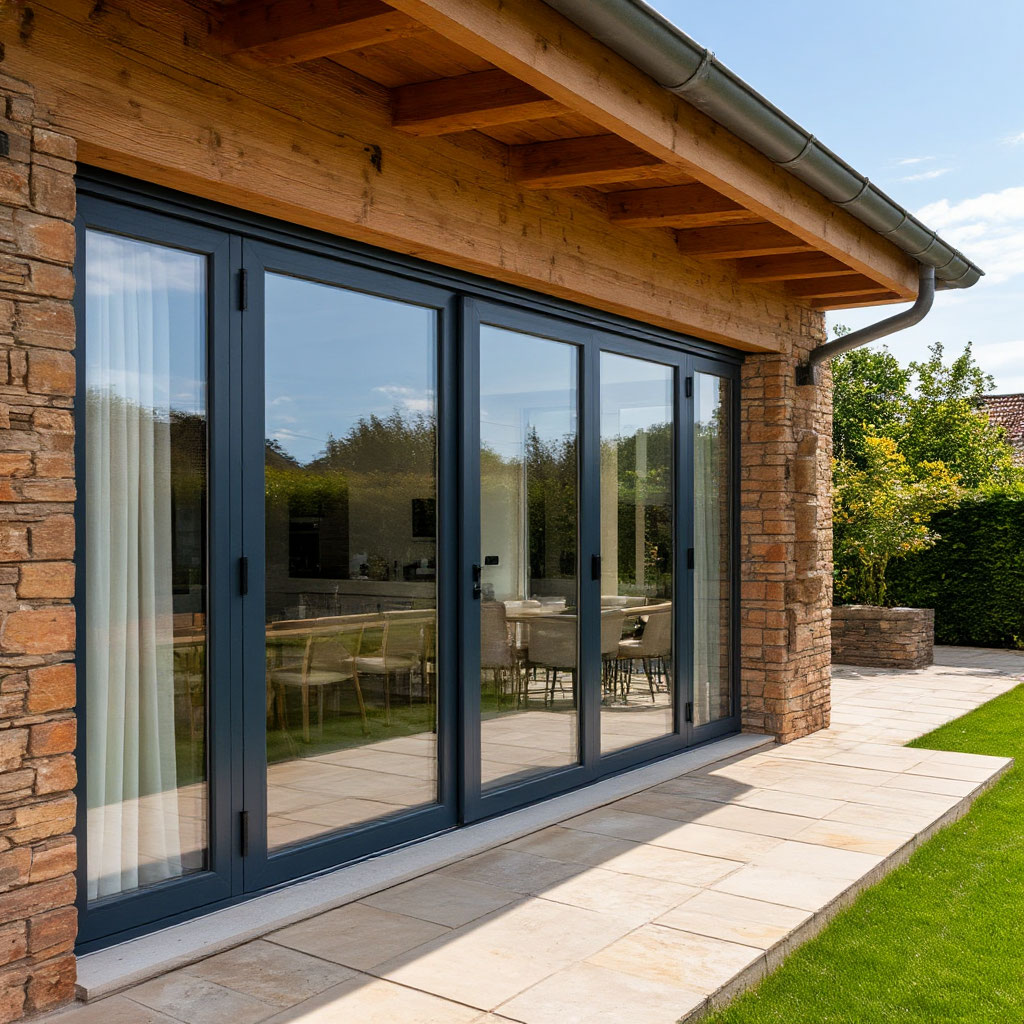 Алюминиевые двери