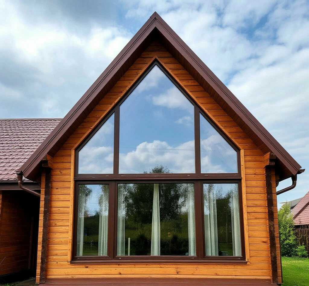 Трапециевидные окна