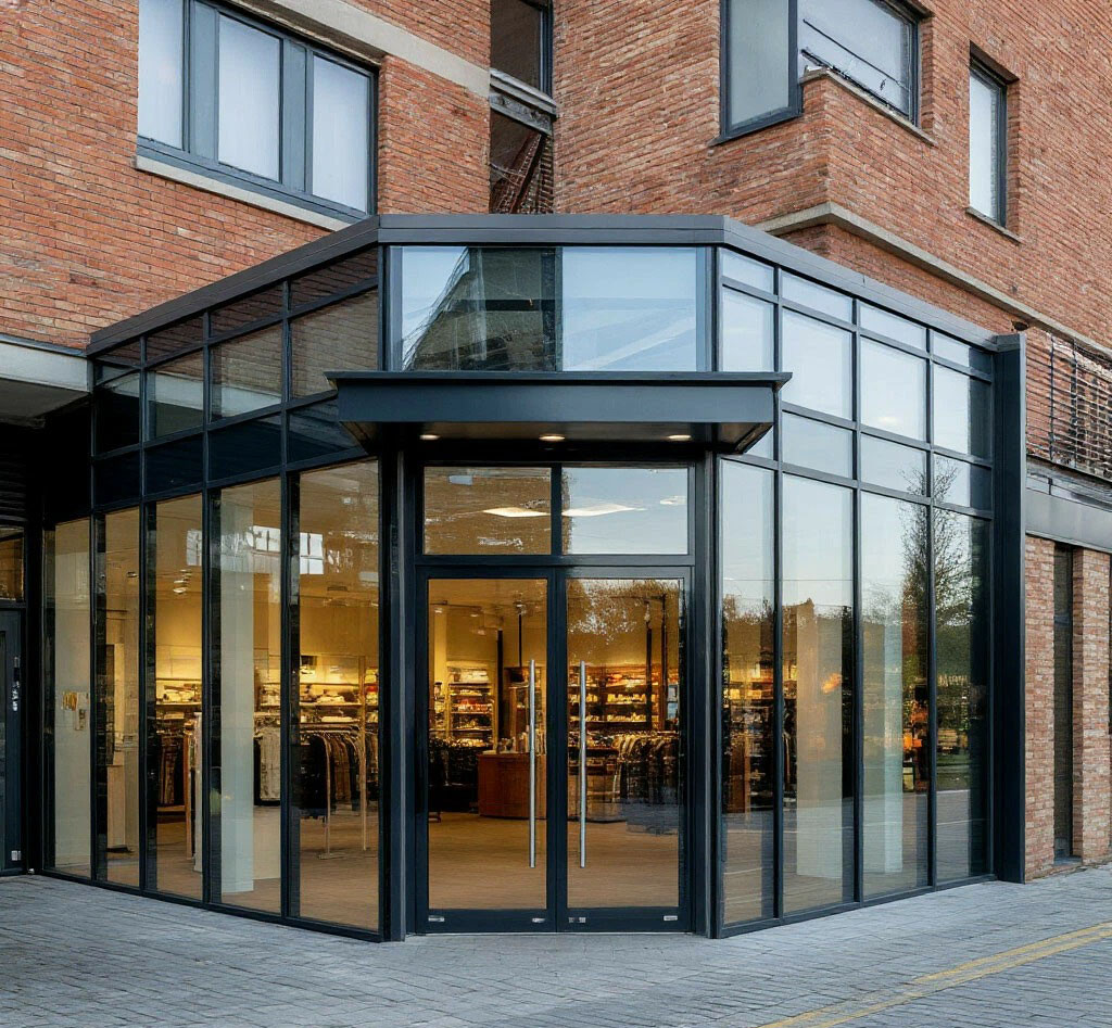 Входные группы и витрины