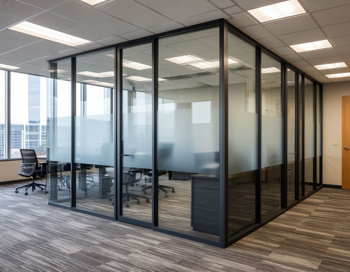 Алюминиевые офисные перегородки