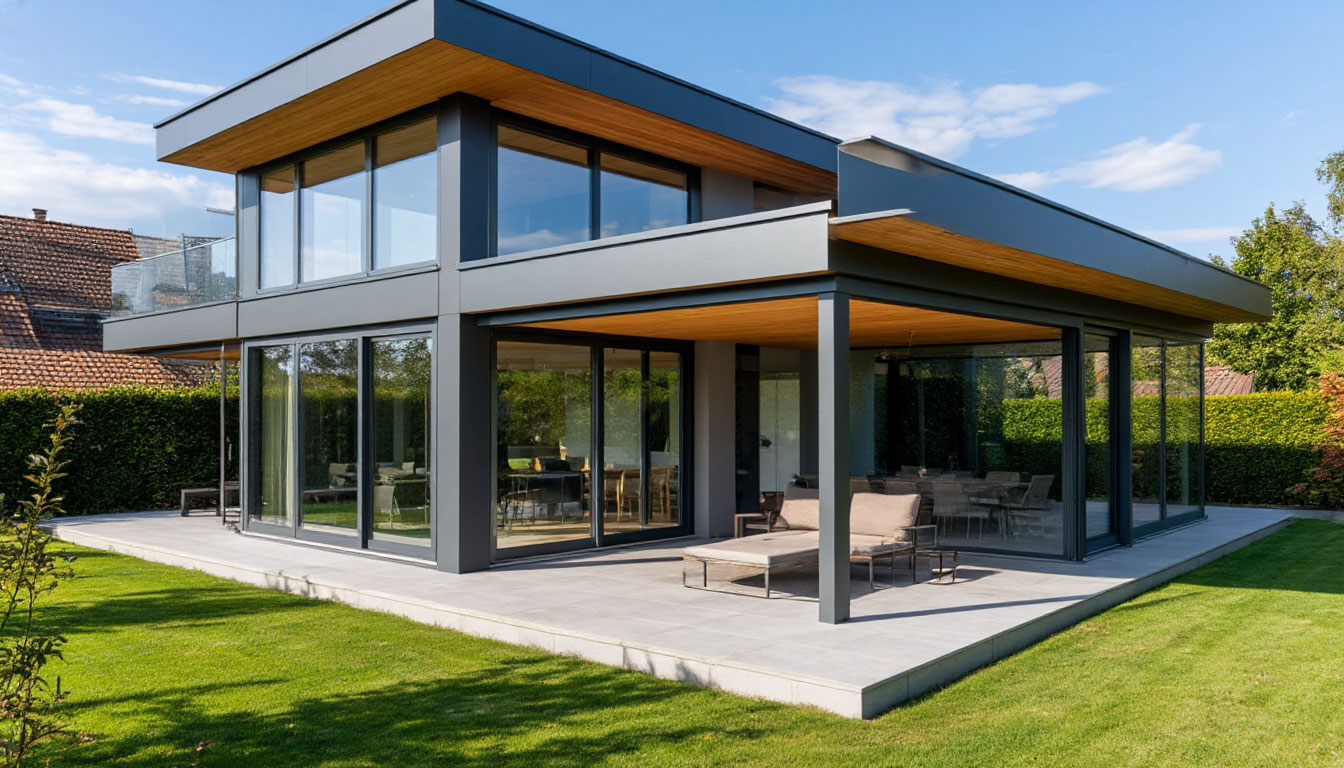 Остекление коттеджей