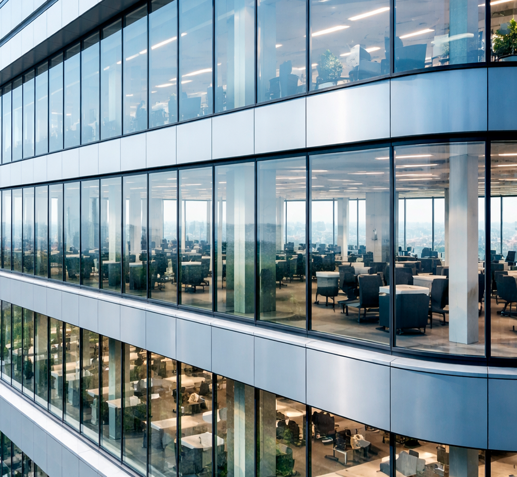 Коммерческое остекление
